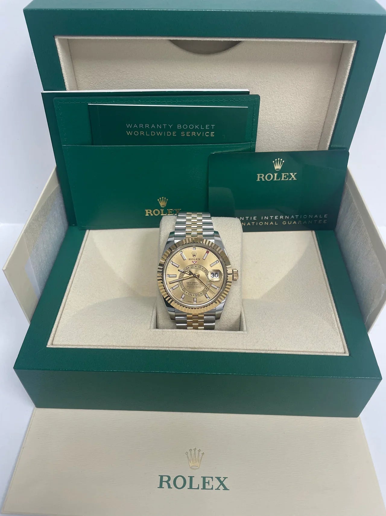 Sky-dweller 42 mm Acciaio/oro