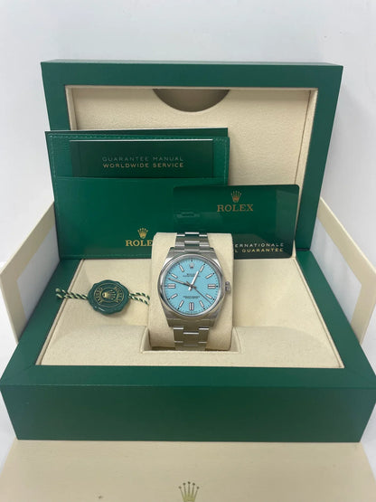 Oyster Perpetual 41 mm Celeste