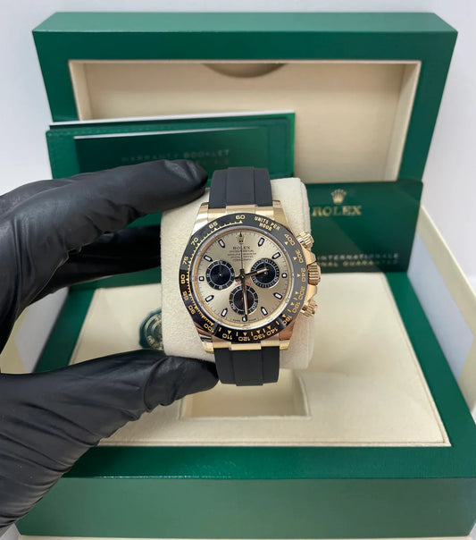 Daytona 40mm Oysterflex Oro
