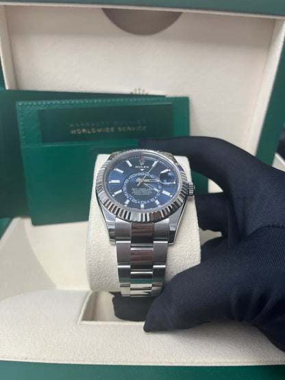 Sky-dweller 42 mm Blu