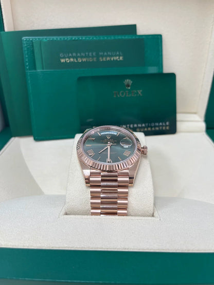 Daydate 40 mm Oro-Verde