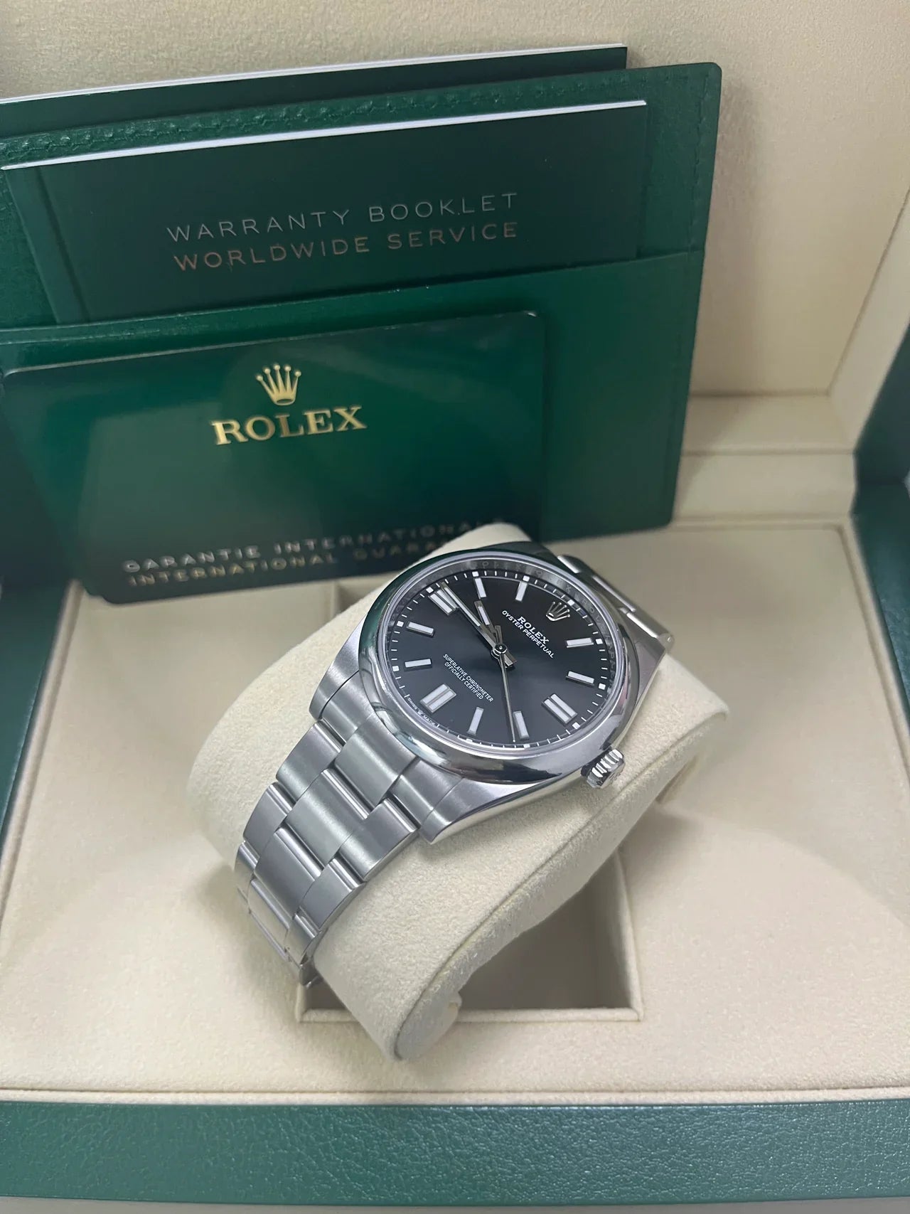 Oyster Perpetual 41 mm Nero