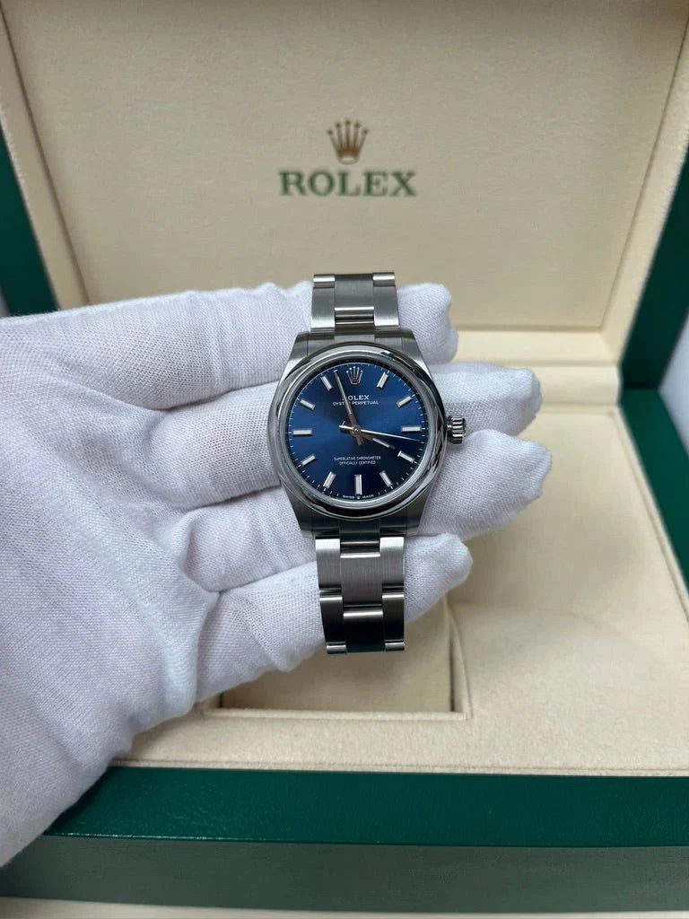 Oyster Perpetual 31 mm Blu